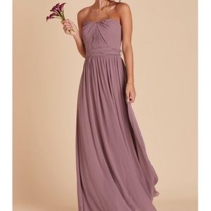 BRIDESMAID DRESS BIRDY GREY